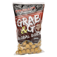 Starbaits boilies g&g global banana cream - 1 kg 14 mm