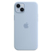 Apple silikonový kryt s MagSafe na iPhone 14 Plus blankytný
