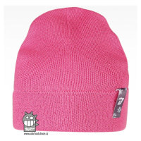Merino pletená čepice Dráče - Urban 13, růžová NEON Barva: Růžová