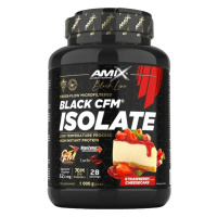 Amix BLACK Line Black CFM Isolate 1000 g - jahodový cheesecake