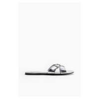 H & M - Sandály's přezkou - stříbrná