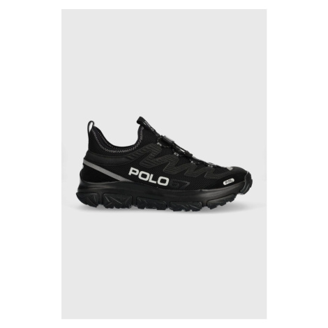 Sneakers boty Polo Ralph Lauren Advntr 300Lt černá barva