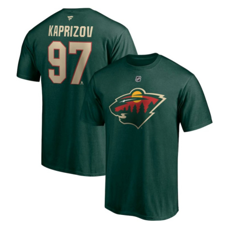 Minnesota Wild dětské tričko Kirill Kaprizov dark green Fanatics