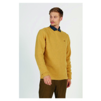 Svetr la martina man tricot crew neck alpaca-wo žlutá