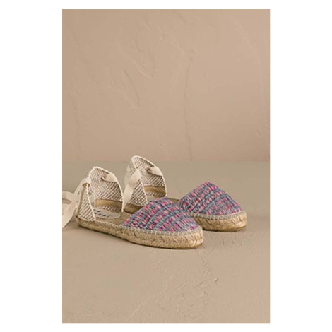 Espadrilky Manebi Flat Valenciana Espadrilles růžová barva, G 0.6 P0