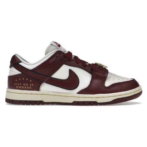 Nike Dunk Low SE Just Do It Sail Team Red (W)