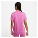 Nike ONE DRI-FIT Dámské funkční tričko, růžová, velikost