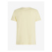 Světle žluté pánské tričko Tommy Hilfiger