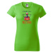 DOBRÝ TRIKO Dámské tričko s potiskem I´m retro Barva: Malinová