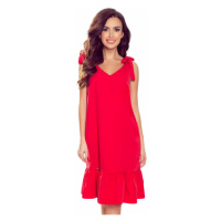 Dámské šaty Numoco 306-1 Rosita | červené