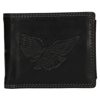 Pánská kožená peněženka SendiDesign Eagle - černá