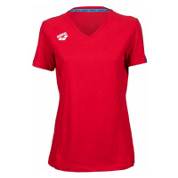 Dámské tričko arena women team t-shirt panel red