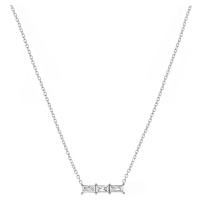 Troli Třpytivý náhrdelník se zirkony VAAJDN21166S-WT
