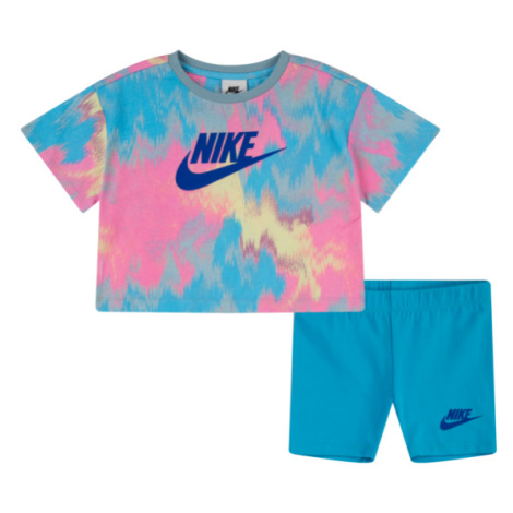 Nike boxy tee & bike short set 74-80 cm