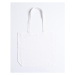 Printwear Bavlněná taška s bočním přeložením XT95 White