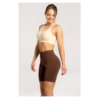 Gym Glamour Biker Kraťásky Basic Brown Barva: Hnědá