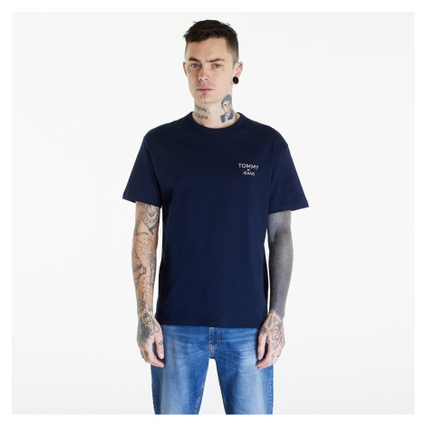 Tommy Jeans Reg Corp Tee Ext Blue Tommy Hilfiger