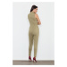 Figl Woman's Jumpsuit M433 Olive