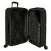 Pepe Jeans rozšířitelný kufr na kolečkách ABS - 70 cm - 79L - černá
