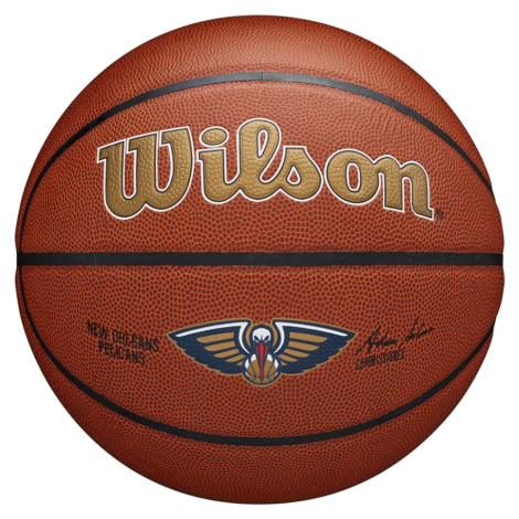 WILSON TEAM ALLIANCE NEW ORLEANS PELICANS BALL Oranžová