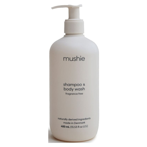 Mushie Organic Baby sprchový gel a šampon 2 v 1 pro děti 400 ml