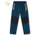 Chlapecké outdoorové kalhoty - KUGO G9658, petrol / signální zipy Barva: Petrol