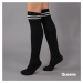 Urban Classics Ladies Overknee Socks 2-Pack černé / šedé