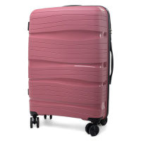Rogal Růžový prémiový příruční kufr do letadla 