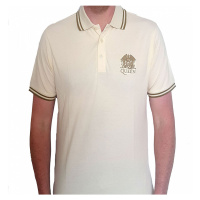 Queen tričko, Crest Logo Polo Natural, pánské