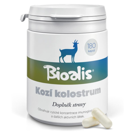 Bioalis Kozí kolostrum 180 ks