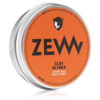 Zew For Men Hemp Matte Clay stylingový jíl na vlasy s konopným olejem 100 ml