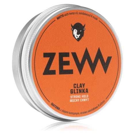 Zew For Men Hemp Matte Clay stylingový jíl na vlasy s konopným olejem 100 ml