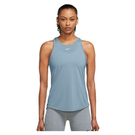 Nike ONE DRI-FIT Dámský sportovní top, světle modrá, velikost