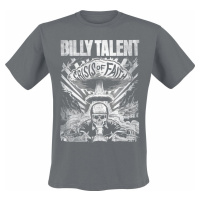 Billy Talent Crisis Of Faith Cover Distressed Tričko charcoal