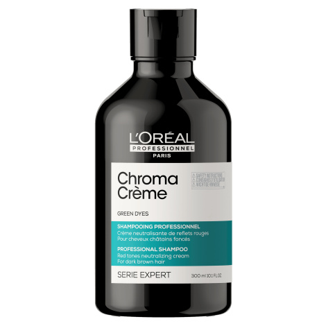 L´Oréal Professionnel Profesionální zelený šampon neutralizující červené tóny Serie Expert Chrom L’Oréal Paris