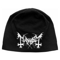 Mayhem zimní bavlněný kulich, Logo Black, unisex