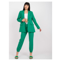 Světle zelený dámský blejzr z obleku Veracruz