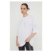 Bavlněné tričko Chiara Ferragni LOGOMANIA bílá barva, 76CBHG03