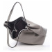 Dámská kabelka přes rameno světle šedá - Pierre Cardin Illumia šedá