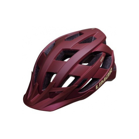 Cyklistická helma LIMAR Alben matt dark red