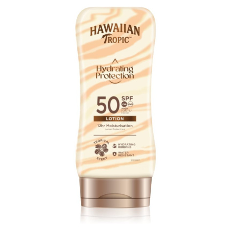 Hawaiian Tropic Hydrating Protection Lotion opalovací krém na tělo SPF 50 180 ml