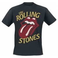The Rolling Stones Vintage Type Tongue Tričko černá