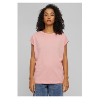 Dámské tričko Extended Shoulder Tee - růžové