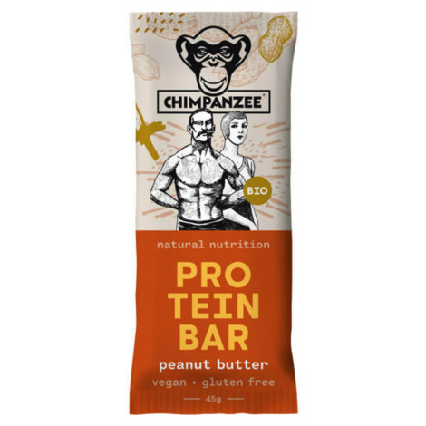 Chimpanzee Protein bar arašídové máslo BIO 45 g