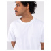 Knowledge Cotton LOKE badge tee 1010 Bright White