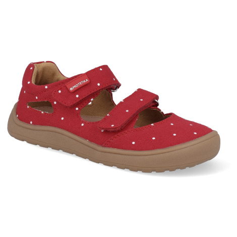 Barefoot dětské sandály Protetika - Tafi červené