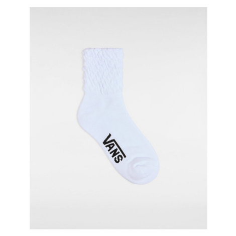 VANS Vans Scrunch Crew Socks Women White, Size