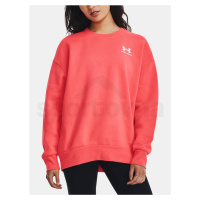 Mikina Under Armour Essential Flc OS Crew-RED