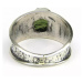 AutorskeSperky.com - Stříbrný prsten s vltavínem - S5372