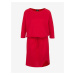 Červené dámské šaty SAM 73 Dora